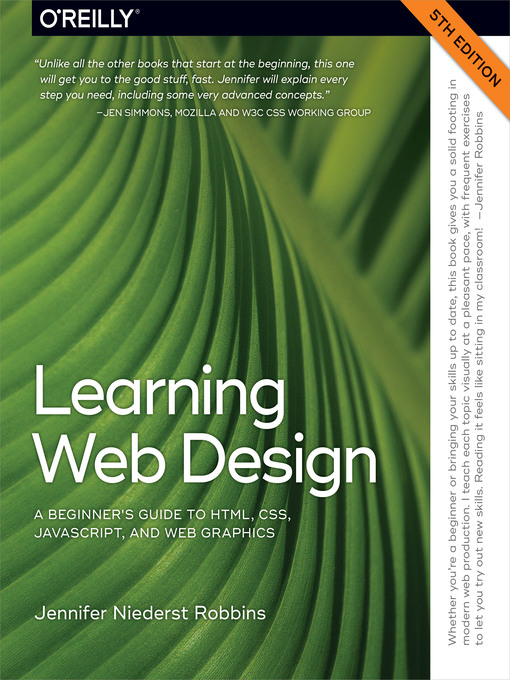 Title details for Learning Web Design by Jennifer Robbins - Available